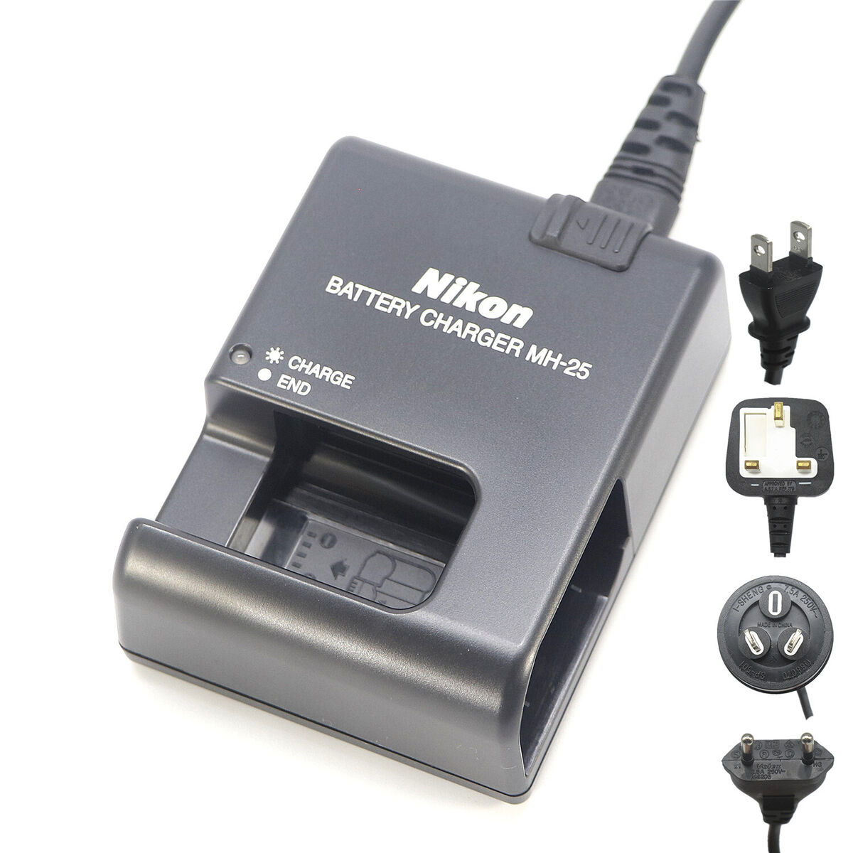 Chargeur Nikon MH-25 original pour Nikon Z5 Z6 D610 D750 Chargeur Nikon MH-25 original pour Nikon Z5 Z6 D610 D750