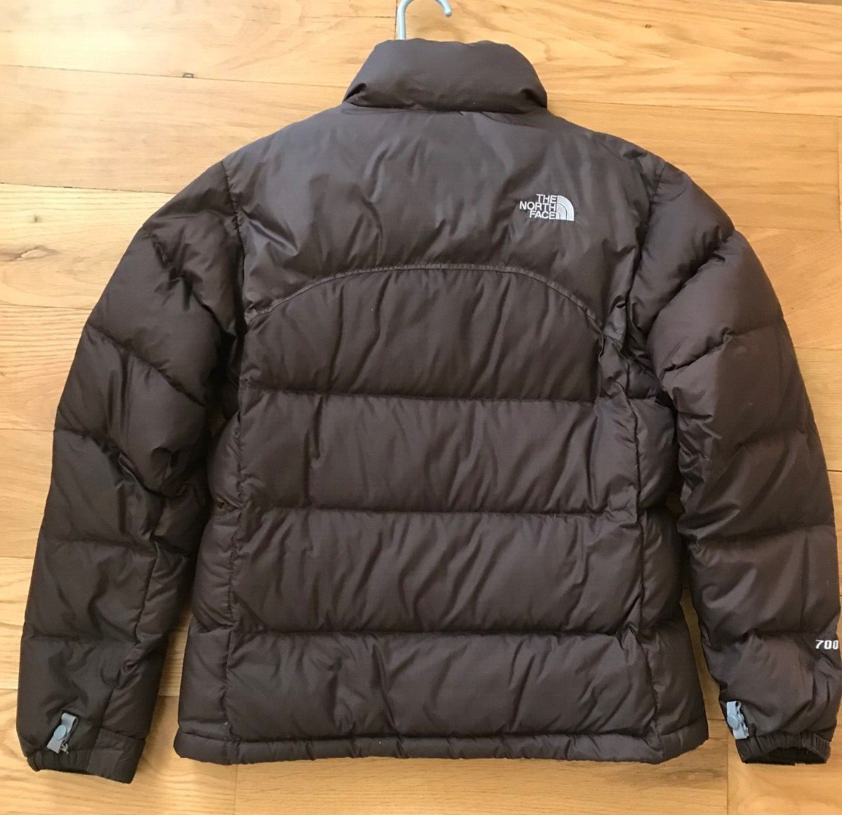 North Face Womens Brown Nuptse Down Puffer Jacket Coat Medium | eBay
