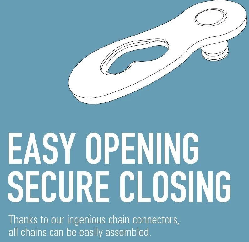 ConneX 9SG 9-Speed Gold Road / MTB Bike Chain fits SRAM Shimano Campy - Image 2 of 4