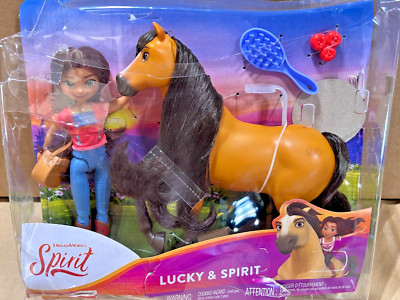 Mattel - Lucky & Spirit Horse And Doll Kids Toy Set  (7 in)  *DMG PKG