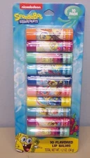 SpongeBob SquarePants 10 Flavored Lip Balms