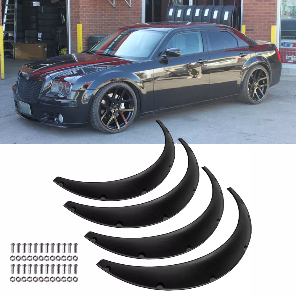 For Chrysler 300 4Pcs Fender Flares Extra Wide Body Kit Wheel