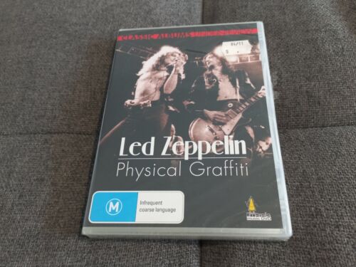 Álbumes clásicos de Led Zeppelin: graffiti físico doco bajo revisión DVD reg todo nuevo - Imagen 1 de 3