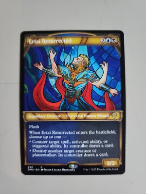 mtg dominaria united most valuable cards MTG Ertai Resurrected Dominaria United 298 Showcase Rare
