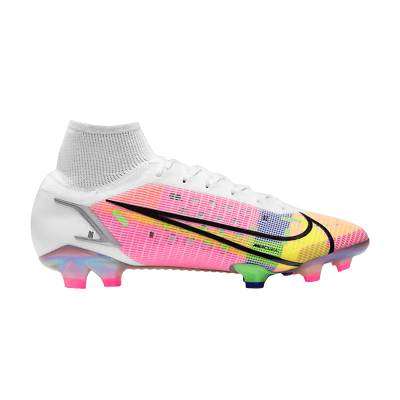Size 3.5 - Nike Mercurial Superfly 8 Elite FG White Dark Size 3.5 - Nike Mercurial Superfly 8 Elite FG White Dark