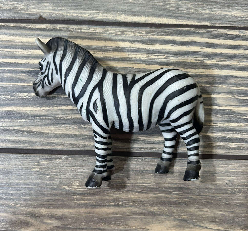 Vintage 1998 Schleich Zebra Toy Figure 14148 Play Zoo 3.25” | eBay