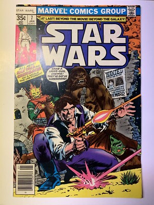 Star Wars #7/Bronze Age Comic Book/1st Expanded Universe/Newstand/FN-VF