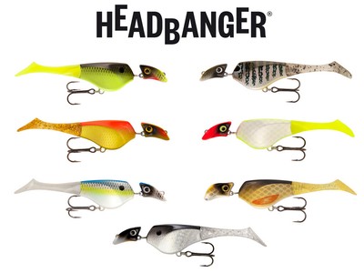 Headbanger Shad 11 cm 10 g  Floating - Köder Made in Schweden