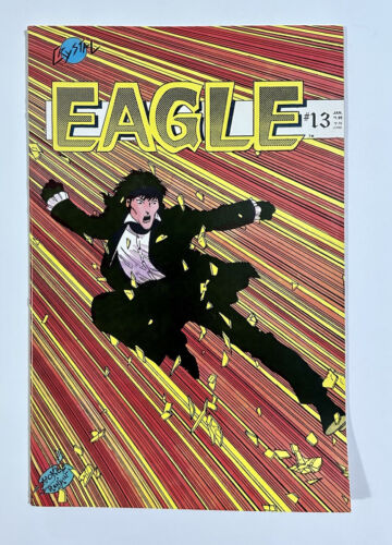 Eagle #13 Crystal Comics 1988 VF+ - Picture 1 of 2