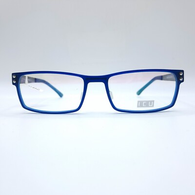 ICU Brille by Top Look Germany Mod.8770 Col.3  53 17-135 extra leicht. Blau/grau