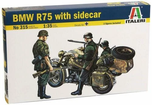Modellini statici sidecar Italeri