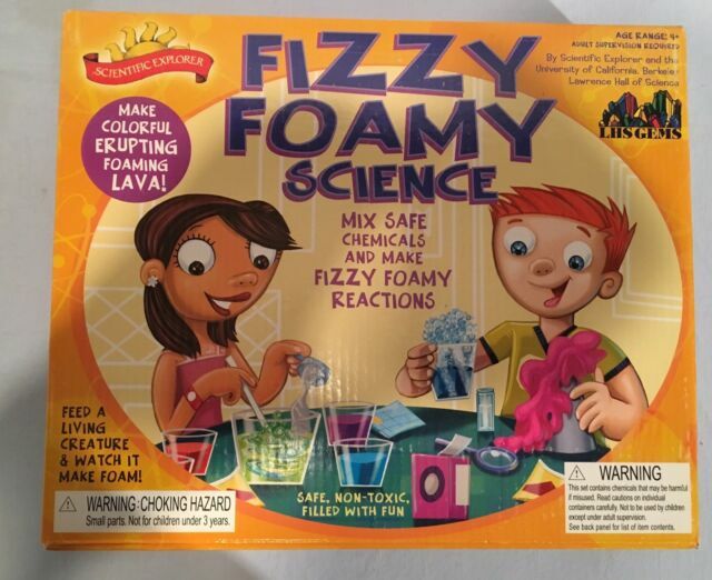 fizzy foamy science