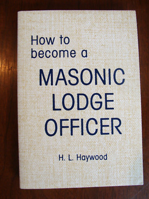 How To Become A Masonic Lodge Officer ~1975 PB~ Worshipful Master Temple LDS  