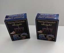 2 Pack Promised Land Chanukah Menorah Candles 44 Pure Paraffin Wax 88 Total NEW