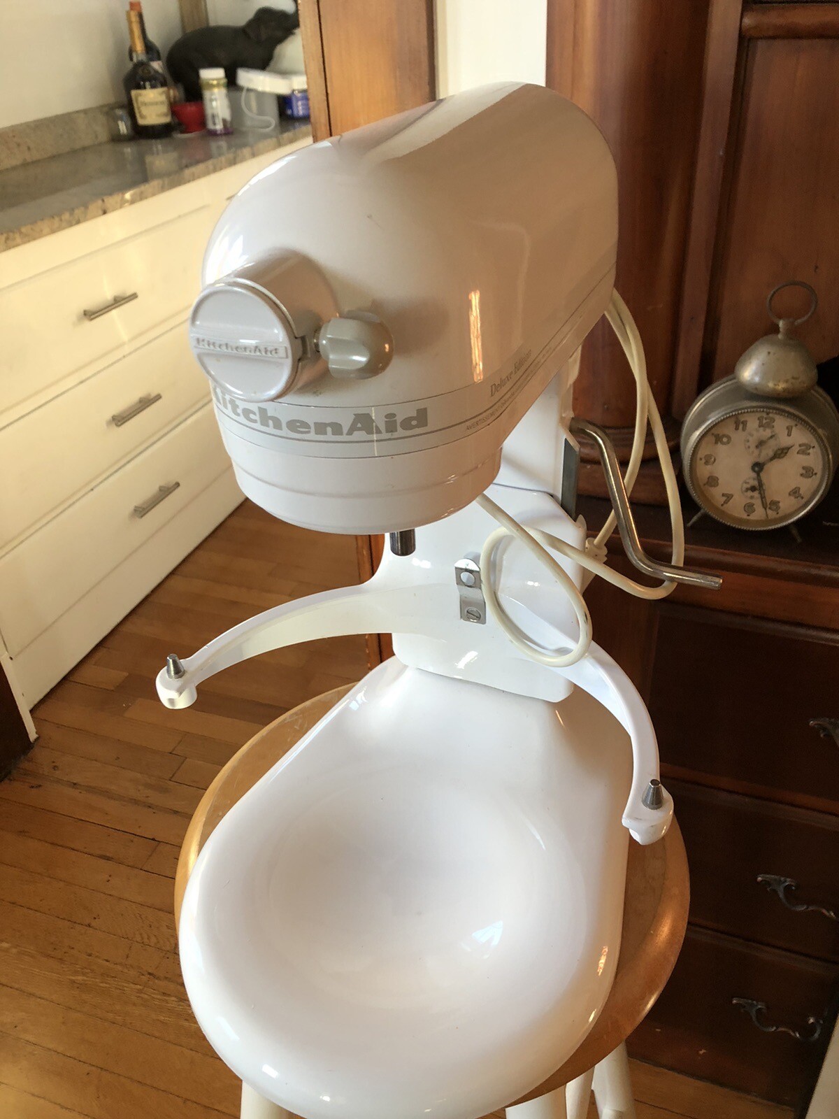 KitchenAid Deluxe Edition Mixer White. Mixer Only. Tested And Works eBay