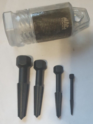 Mac Tools DBLEX5S 4-PC. Double-Edge Extractor Set Missing #2 P6B