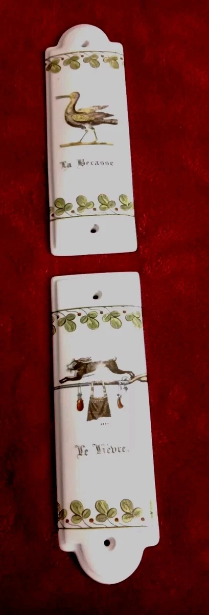 Plaque De Porte Vintage En Porcelaine Pour Chambre - Sans Marque