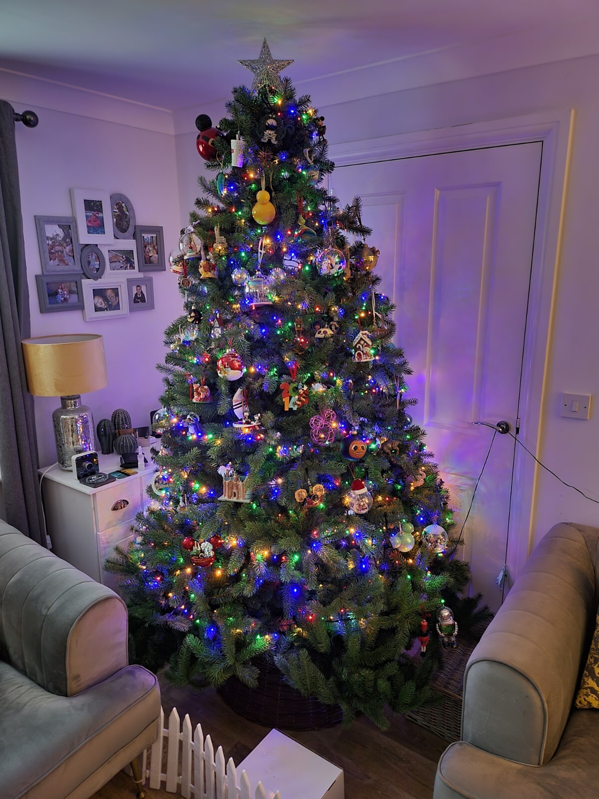 7.5 Ft Artificial Christmas Tree eBay