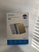 ORIGINAL ORICO - TYPE - C HUB WITH CARD READER/NEW / OPEN BOX/RCC2A