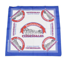 Vintage Bud Clydesdales 1995 Bandana