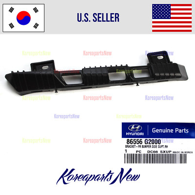 FRONT Bumper Bracket Retainer Right Passenger 86556G2000 Hyundai 