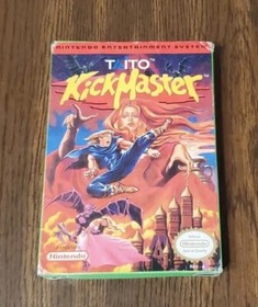 Kick Master (Nintendo Entertainment System NES, 1992) Complete in Box CIB