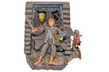 Herr der Ringe Samweis Sam Moria Diorama Toy Biz 2001 VOLLSTÄNDIG Marvel