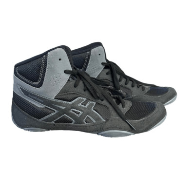 ASICS Unisex Snapdown 2 Wrestling Shoe Lace Up Black Sz 8