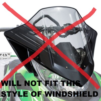 OEM Arctic Cat Snowmobile Windshield Mirror Kit Pair 6639-770 READ