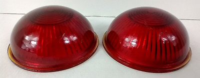 2 American Automatic Devices Red Glass Lens 21052 Round. HY-Power 2.5 in