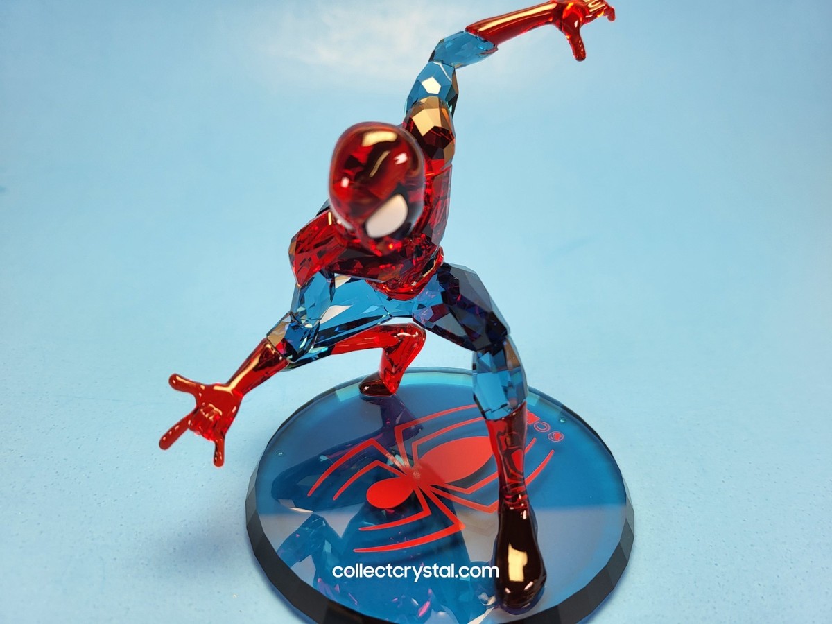 SWAROVSKI Marvel Spider-Man Peter Parker Deco Figurine # 5646410