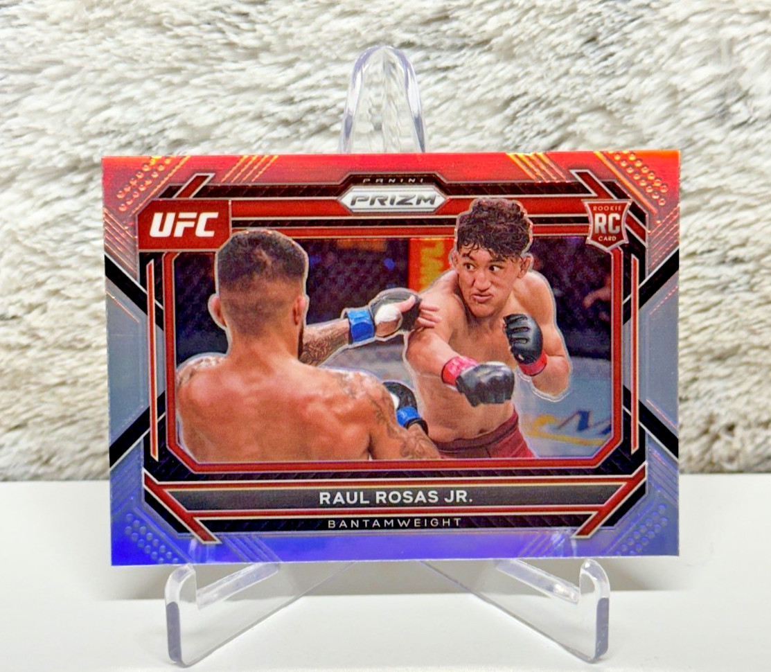 2023 Panini Prizm UFC - Raul Rosas Jr. Silver Prizm Rookie (RC) - #8