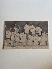 Charley Lau Fans Baltimore Orioles in LA 1965 Sporting News Baseball 4X6 Panel