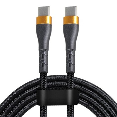 Type C to Type C Cable 100W/5A Fast Charging Data Sync Cord for Phone