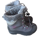 Columbia Bugaboot Plus IV Omni-Heat Thermal Waterproof Boots Kids Girls Size 4