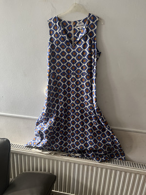 BNWT Jaeger  Shift Dress Size 14 African  Print Special Occasion RRP £150!