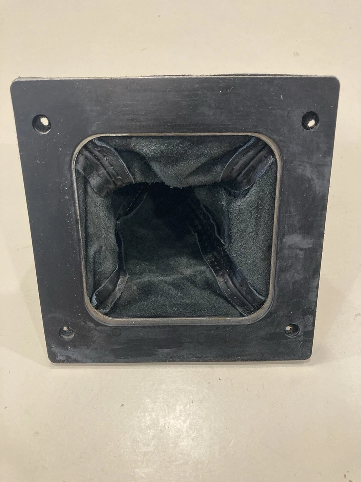 Ford Mustang 1965 1966 1967 1968 puntada negra cuero real bota de cambio 65 66 67 Foto 3 de 4