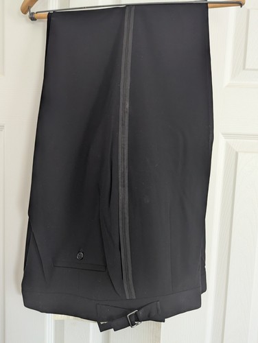Ralph Lauren Purple Label, Vintage Ralph Lauren Purple Label Extra Fine Wool Formal Wear Trouser, 38in...