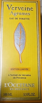 L'Occitane Citrus Verbena EDT Spray 3.3 oz Limited Edition Verveine Agrumes New