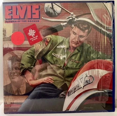 Elvis Presley - Return Of The Rocker LP 1986 RCA Victor 5600-1-R Shrink Wrap NM!