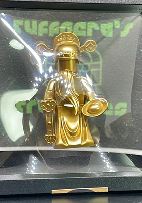 NEW IMPORT TT Customs CHINESE GOD OF MONEY Golden Deluxe LUCKY MiniFigure SEALED