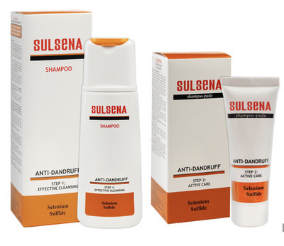 SULSENA DUO SET TIEFENREINIGUNG ANTI-SCHUPPEN SHAMPOO SELENSULFID 225ml