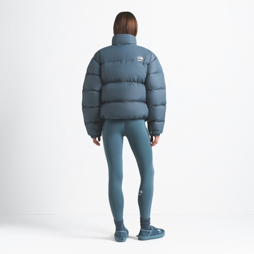 The North Face X SKIMS 1996 NUPTSE JACKET | KYANITE | Size S (Small) | £424 RRP image 4