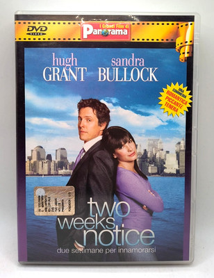 ZWEI WOCHEN VORANKÜNDIGUNG - HUGH GRANT - SANDRA BULLOCK - DVD