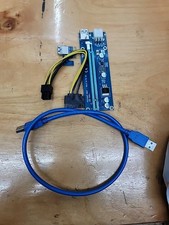 Mini PCI-E To PCI Express16x Extender Riser Adapter With Power Cord For NGF