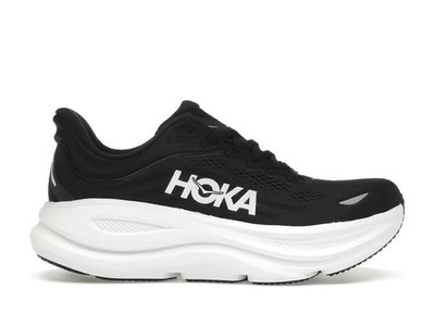 Hoka Men's Bondi 9 Black/White Running Shoe