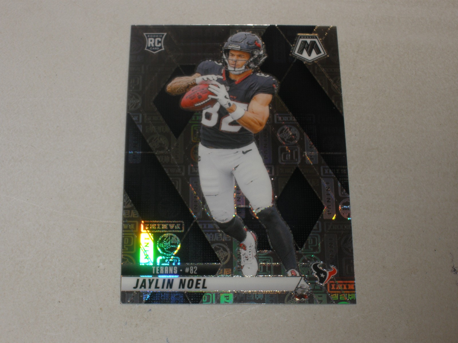 2025 Panini Mosaic Silver Knight Prizm #373 Jaylin Noel 116/149 Rookie RC