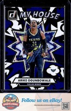 2025 Donruss WNBA #2 Arike Ogunbowale My House Press Proof Blue