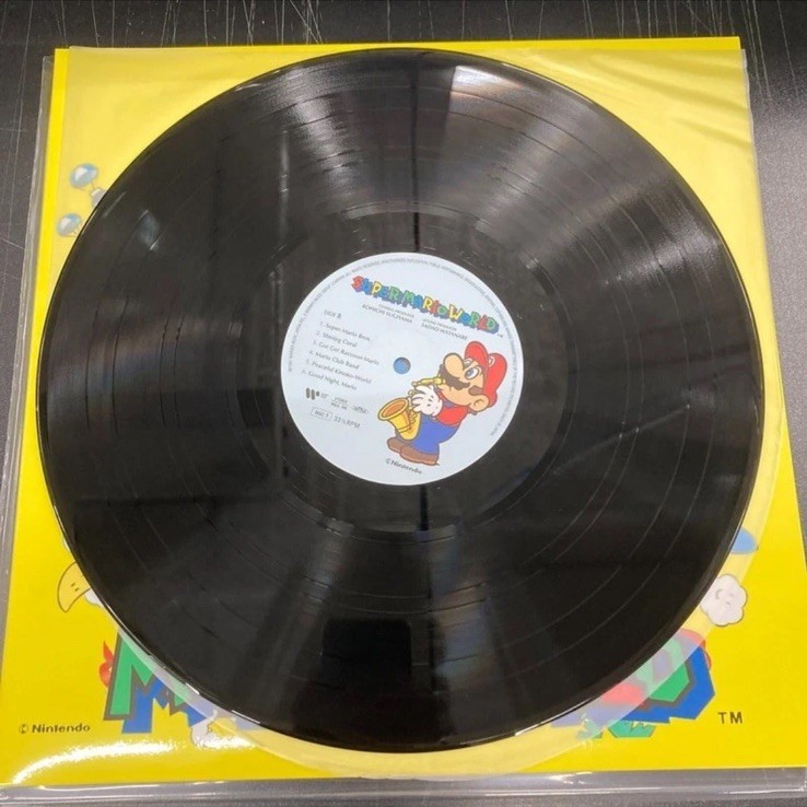 Super Mario World Soundtrack (WQJL195/97) 3LP Records USA Seller
