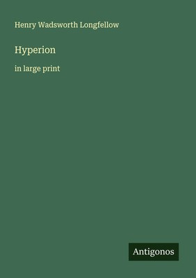 Henry Wadsworth Longfellow | Hyperion | Taschenbuch | Englisch (2025)